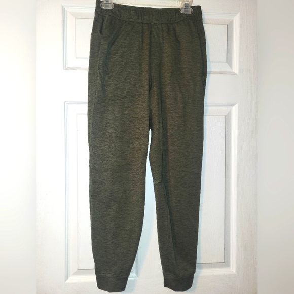 VRST Men's Jersey Joggers Olive Green Size Small Pockets Soft - Picture 1 of 8